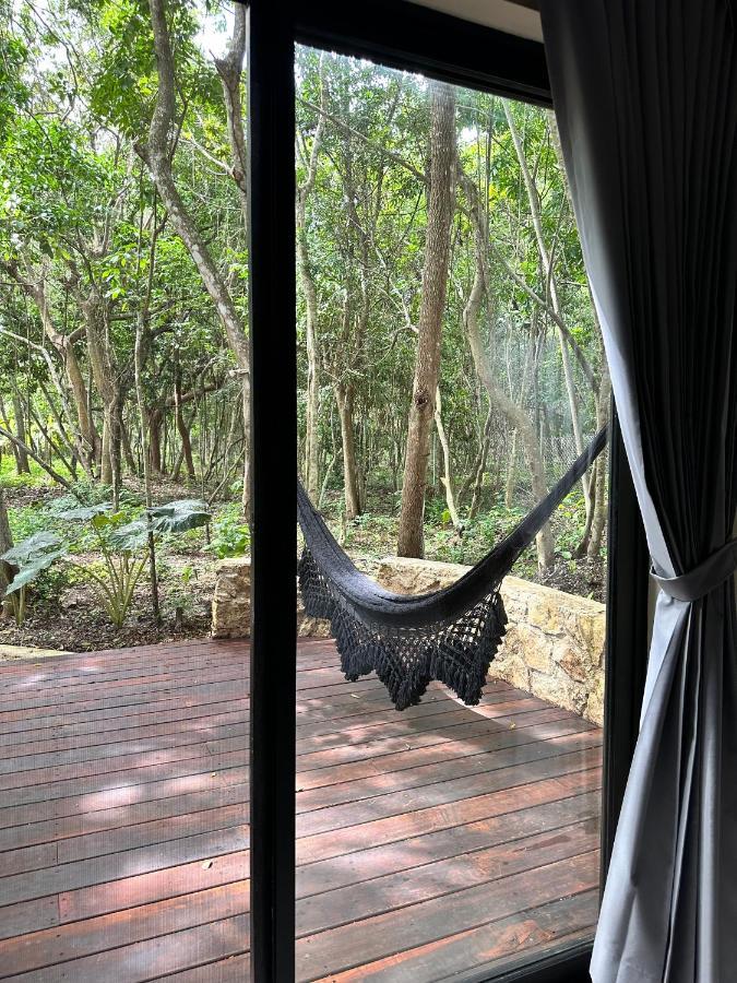 Casa Arabe Cenote Azul Exterior foto